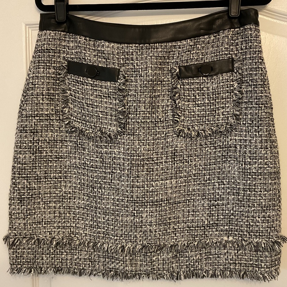 Karl Lagerfeld Paris Tweed Skirt